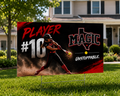 Custom Player Yard Sign – 18x24 UV Printed